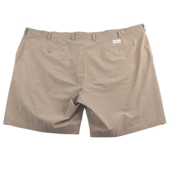 Vineyard Vines Mens Size 52 Performance Breaker Outdoor Shorts Brown Khaki - Picture 2 of 12